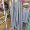 Khaki Striped Cotton Trousers