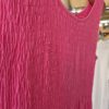 Pink Tiered Midi Dress