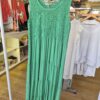 Green Tiered Midi Dress