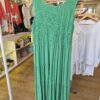 Green Tiered Midi Dress