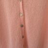 Light Pink Mohair Blend Cardigan