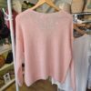 Light Pink Mohair Blend Cardigan