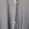 Navy Star Button Shirt Dress