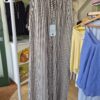 Chocolate Brown Striped Wide- Leg Trousers