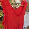 Red Tiered Summer Dress
