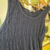 Navy Tiered Midi Dress