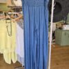 Soft Feel Denim Look Palazzo Trousers