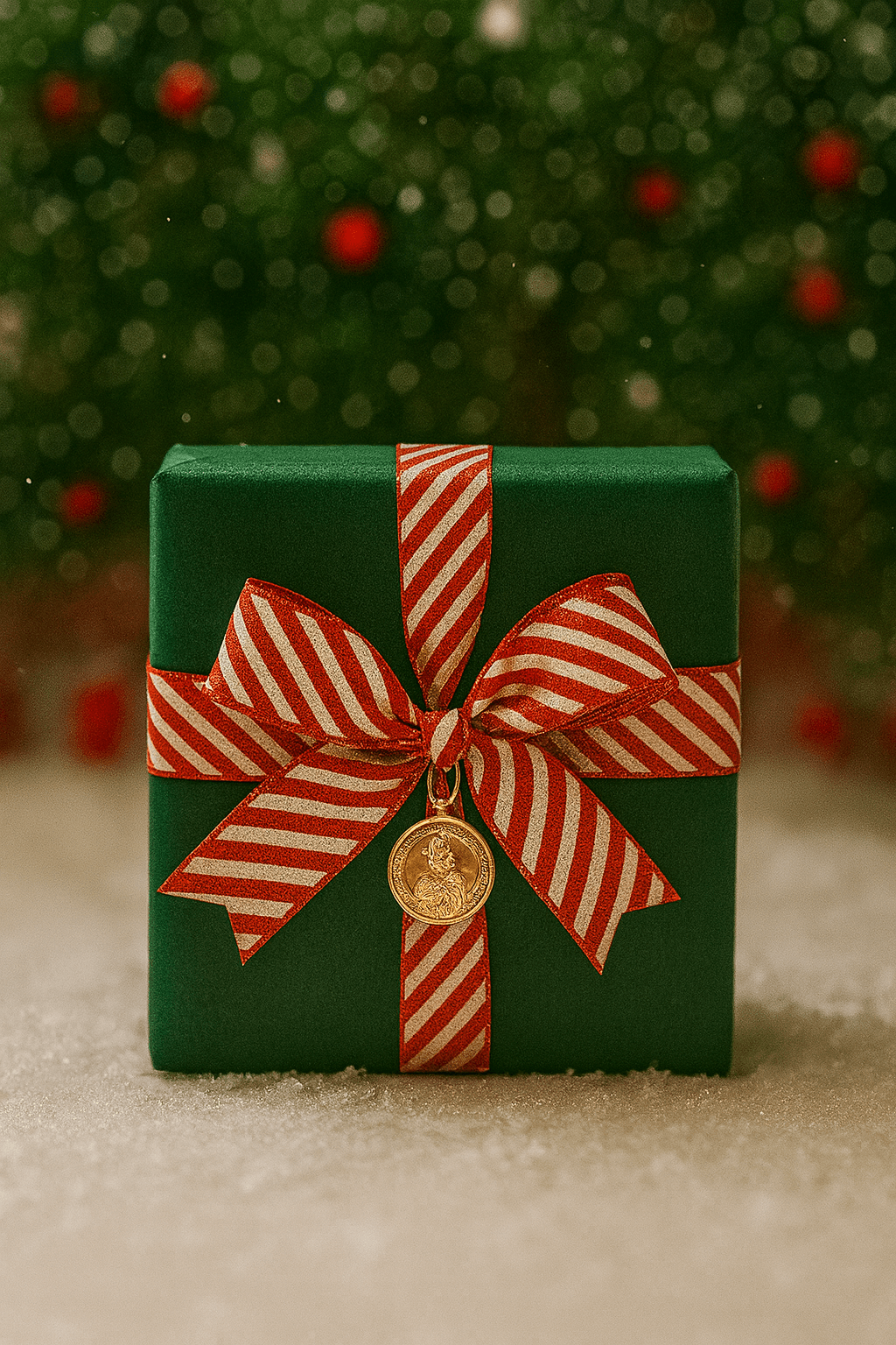 Three women standing in a spring garden wearing floral embroidered blouse with cream trousers, olive green sleeveless midi dress, and a sage green V-neck top with black trousers.