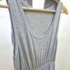 Tulle Dress & Texture Batwing Jumper Set In Grey