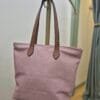 Tote Bag In Blush Pink