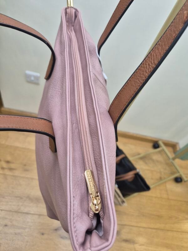 Tote Bag In Blush Pink