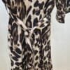 Leopard Print Midi Dress
