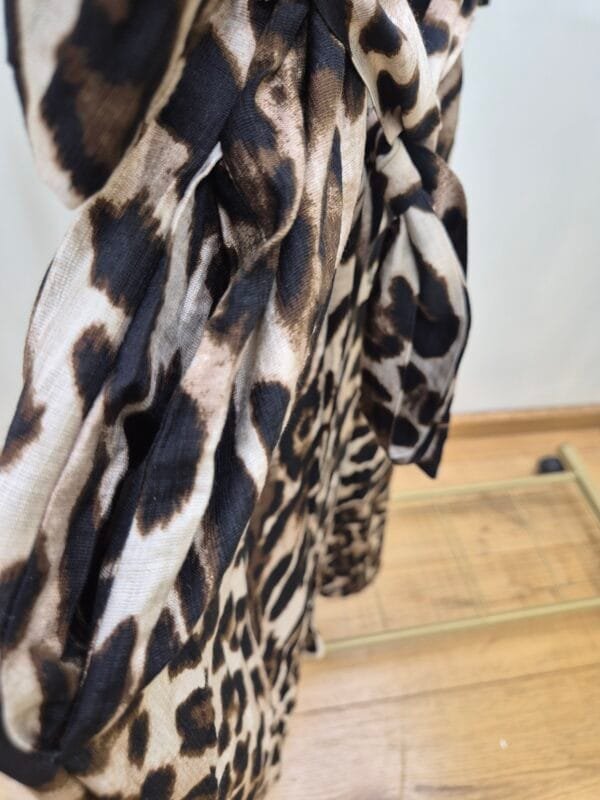 Leopard Print Midi Dress