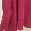 Batwing Sleeve Ribbed Cuff Jumper In Wine