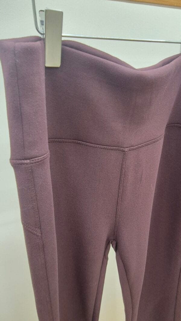 Brown Flared Leggings