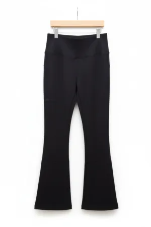Black Flared Leggings