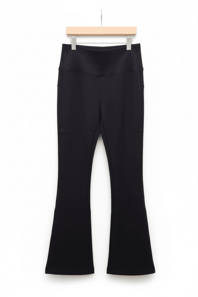 Black Flared Leggings