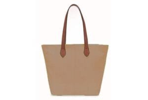 Tote Bag In Stone/Apricot