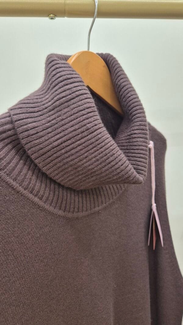 Luxe Longline Rollneck Knit