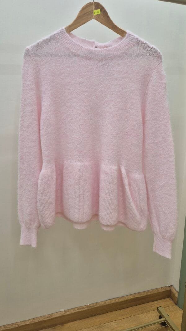 2026/01/1000390828-scaled.jpg Pink Peplum Soft Knit Jumper