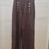 2026/01/1000390835-scaled.jpg Tailored Brown Trousers With Gold buttons - Medium