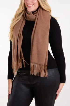 2026/01/1000390967.jpg Brown Soft Tassel Scarf