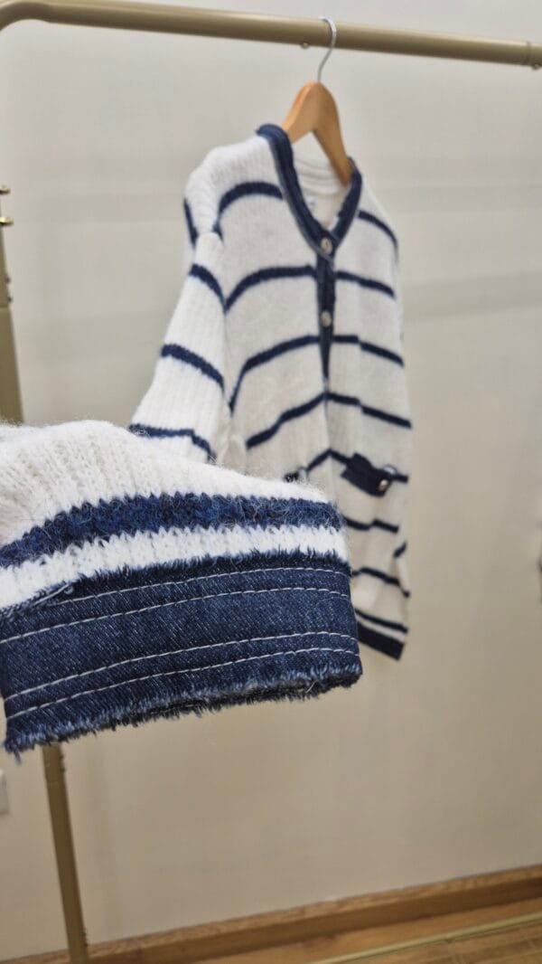 2026/01/1000391354-2-scaled.jpg Denim Trim Striped Knit Cardigan