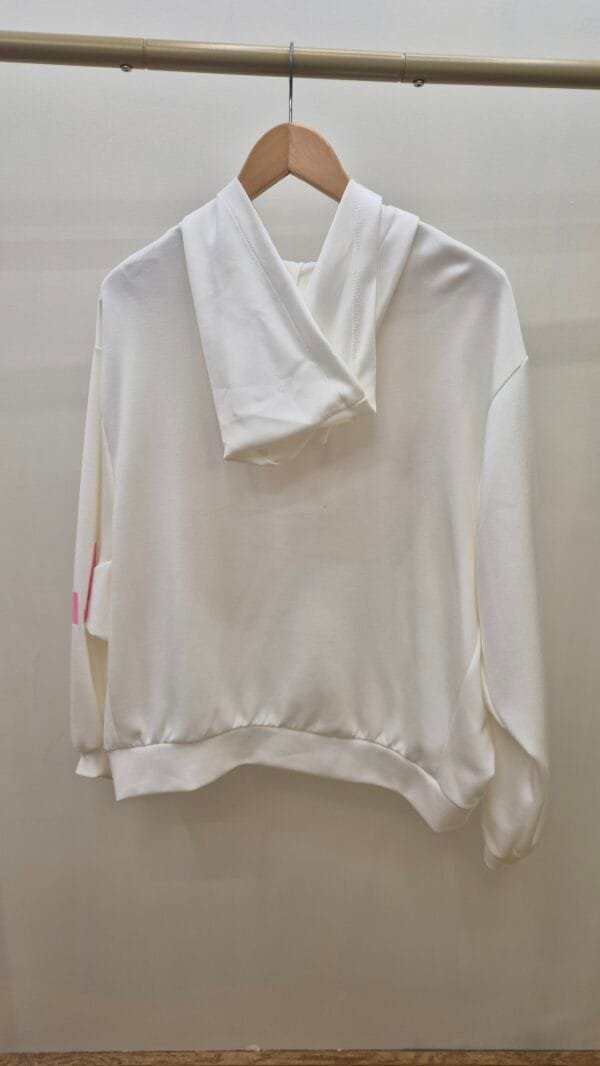 'California ' White Soft Touch Hoodie
