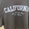 "California " Black Soft Touch Hoodie