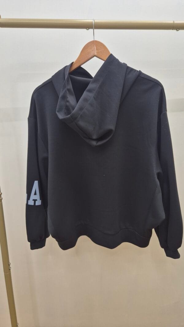 "California " Black Soft Touch Hoodie