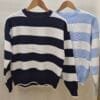 2026/01/1000391478-scaled.jpg Sky Blue Crew Neck Striped Jumper