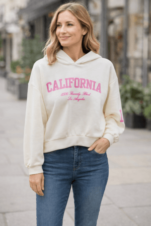 2026/01/1000391642.png 'California ' White Soft Touch Hoodie