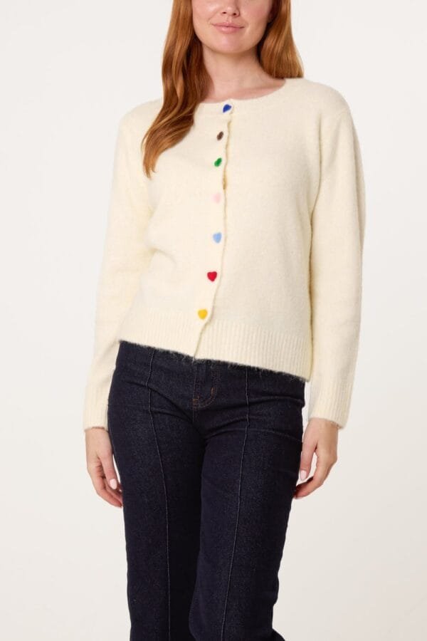 2026/01/1000391661.jpg Colourful Heart Buttons Knit Cardigan