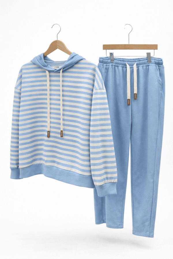 2026/01/1000392730.png Striped Hoodie Soft Touch Tracksuit