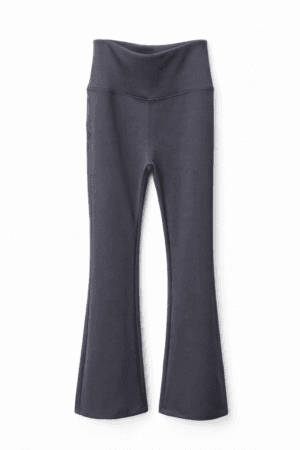 Grey Flared Leggings