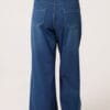Wide Waistband And Wide Leg Jeans