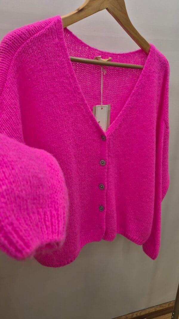 Mohair Blend Cardigans -Various Colours