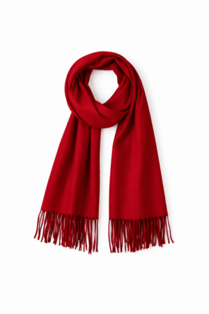 Red Soft Scarf