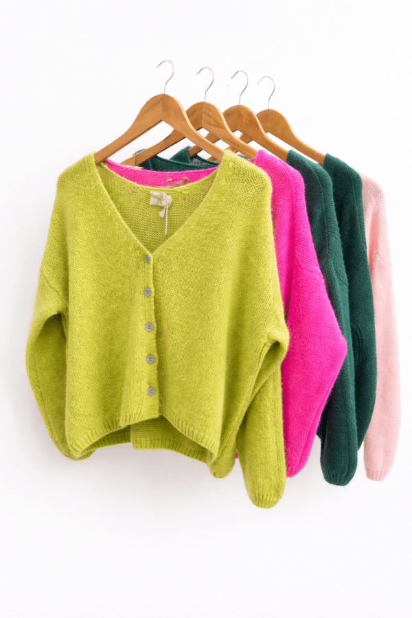 Mohair Blend Cardigans -Various Colours