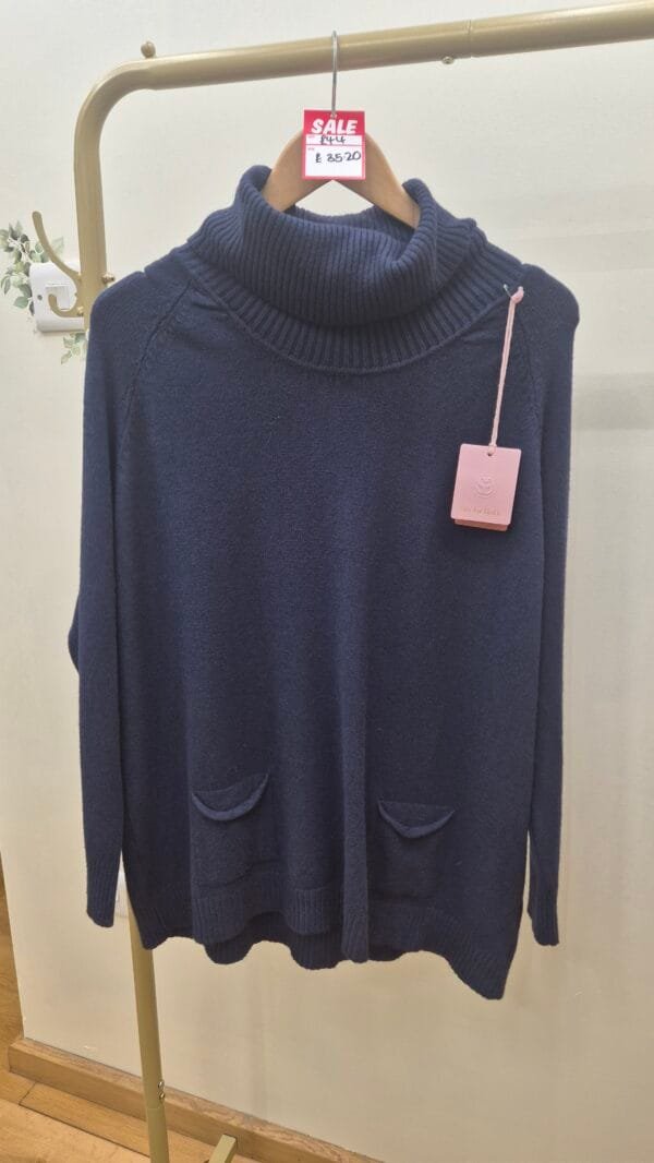 Luxe Longline Rollneck Knit