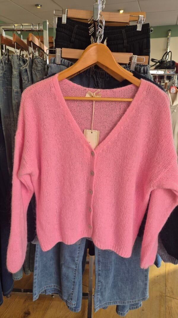 Mohair Blend Cardigans -Various Colours
