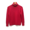 Red Roll-neck Jumper