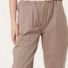 2026/02/1000397015.jpg Cotton Blend Belted Straight Trousers