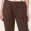 2026/02/1000397017.jpg Cotton Blend Belted Straight Trousers