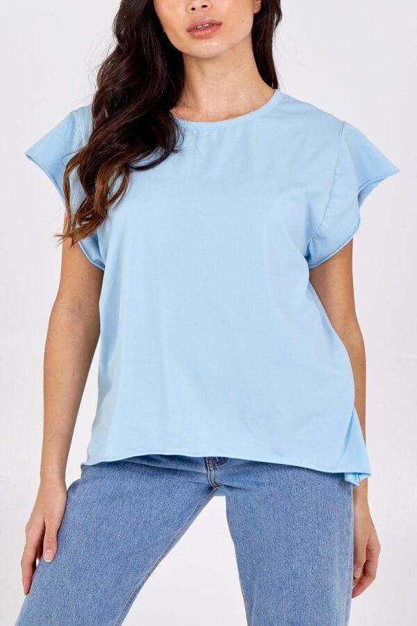 2026/02/1000397027-2.jpg Cap Sleeve T -Shirt- Various Colours