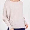 Batwing Ribbed Jumper ( Various Colours)
