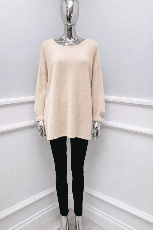 2026/02/1000397779.png Cosy Luxe Heart Sleeve Jumper