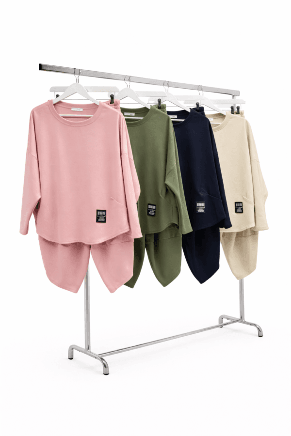 Soft Scuba Harem Lounge Set