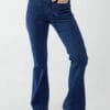 Double Pocket Flared Jeans
