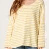 2026/02/1000402573-1.jpg Pure Cotton Long Sleeve Stripe Top